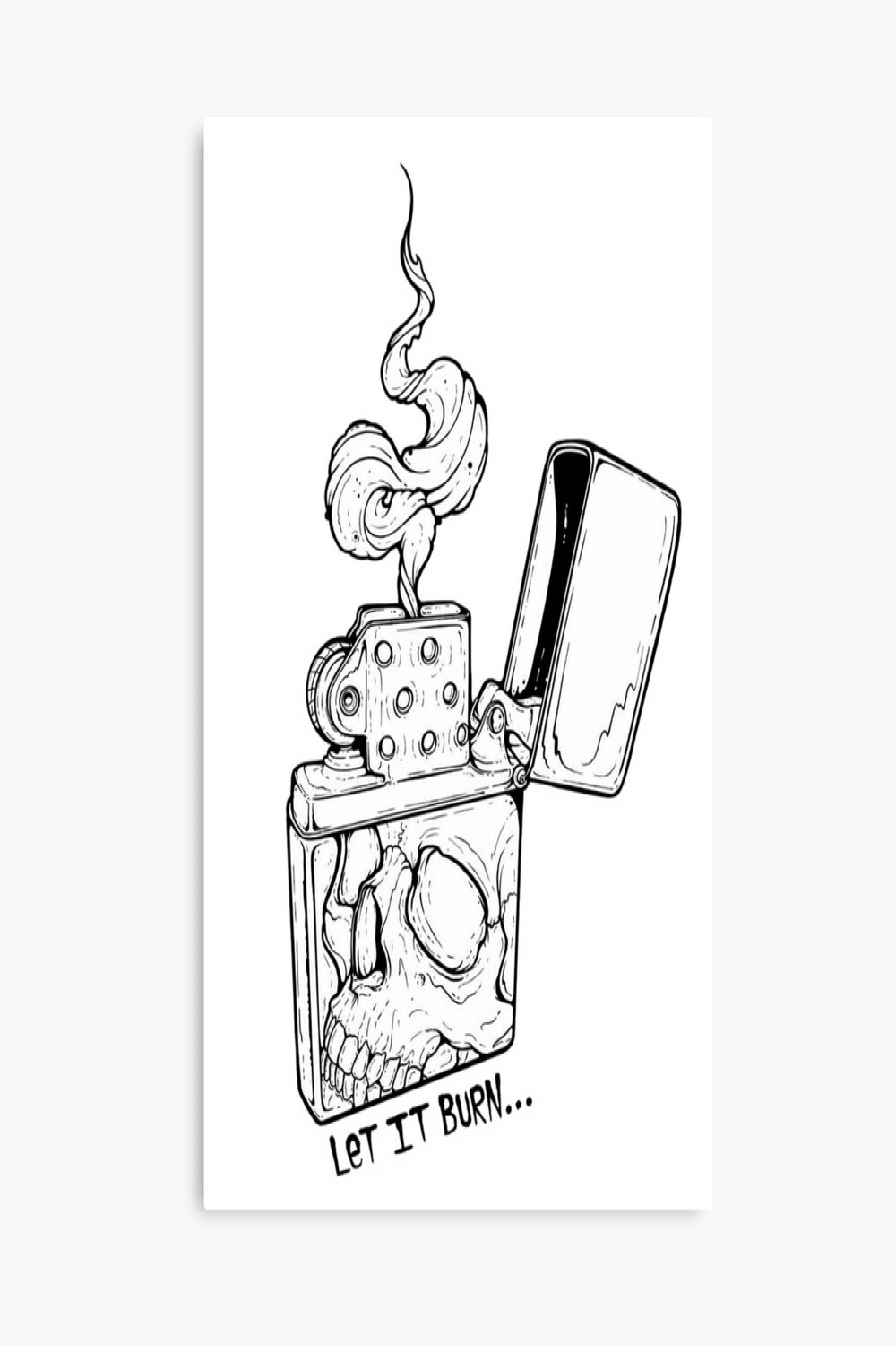 Let It Burn Lighter  Art Board Print