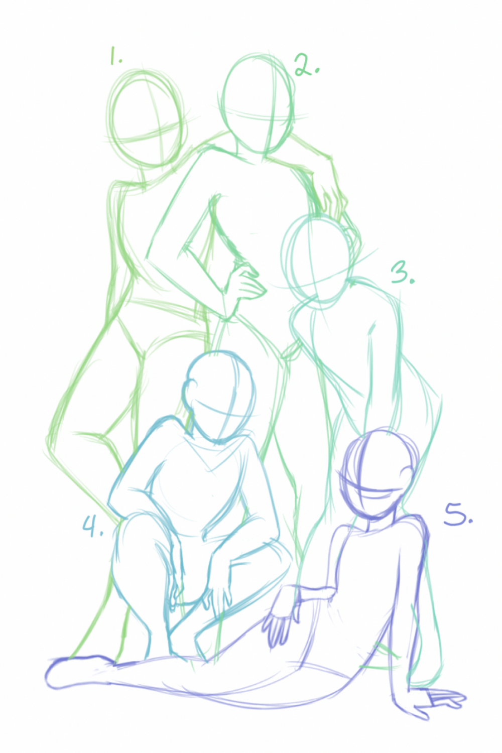 Little Sketches  Drawings of friends, Drawing reference poses