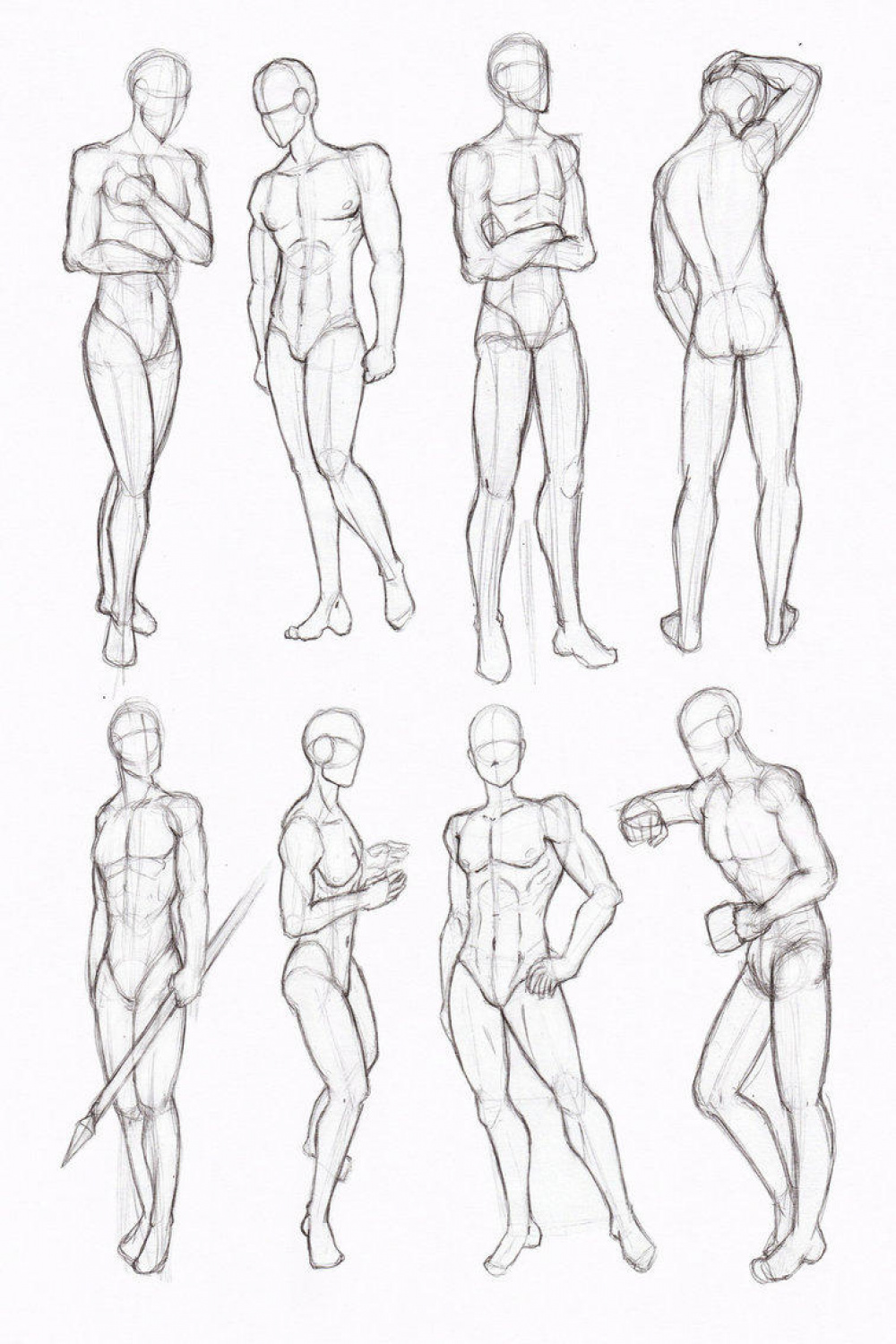 Male Body Reference by SenpaiShortie on DeviantArt