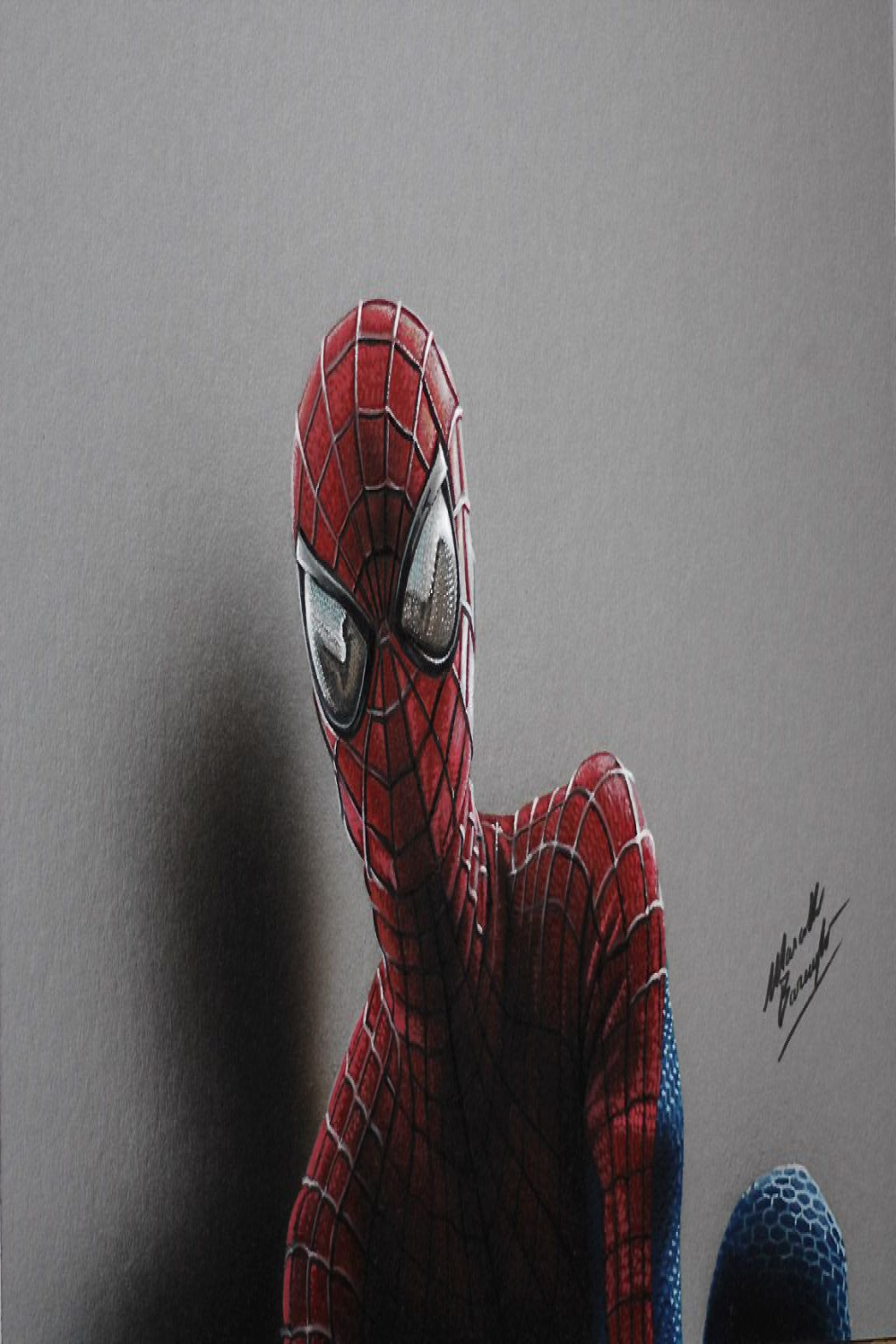 Marcello Barenghi: The Amazing Spider-Man - drawing  Amazing