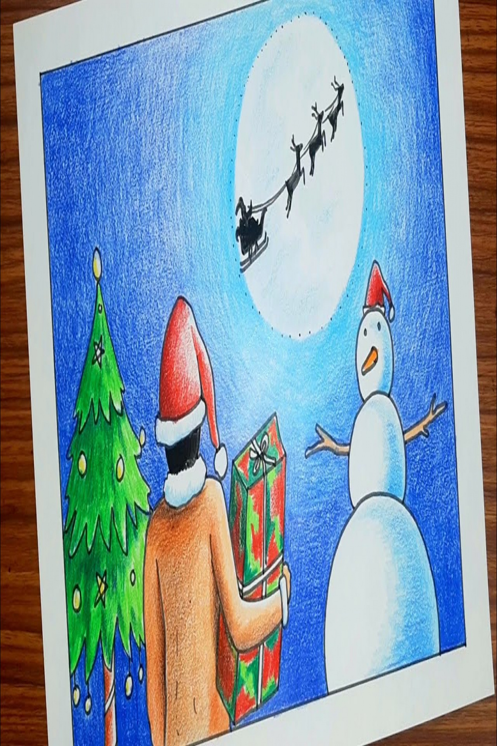 Merry Christmas day drawing for beginners  th December theme drawing