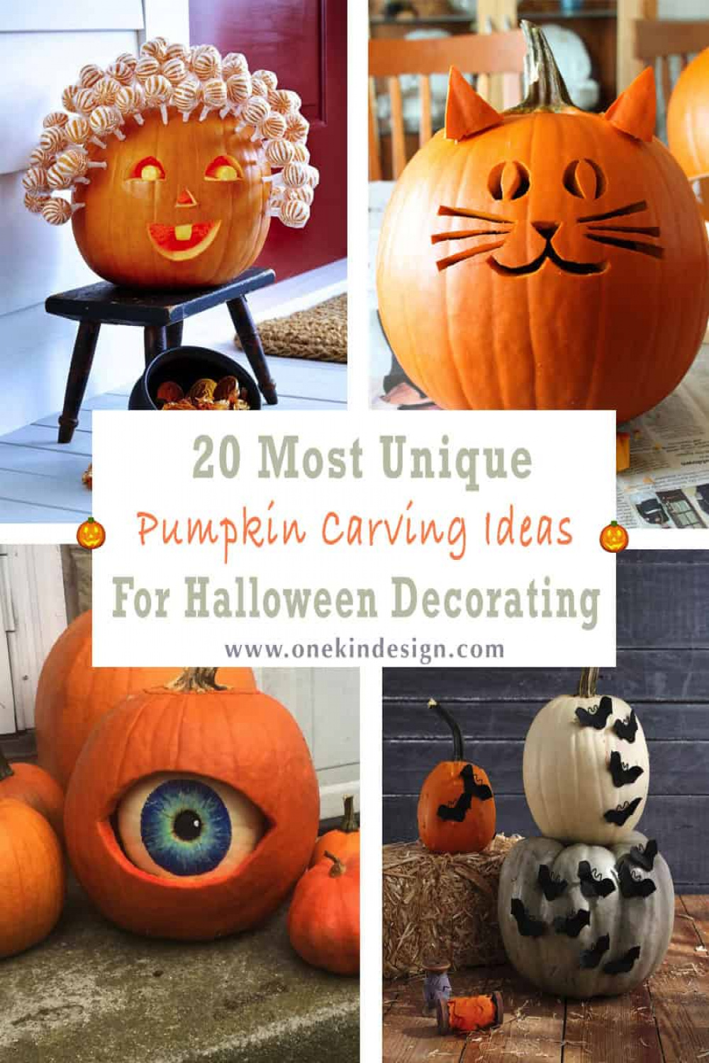 Most Unique Pumpkin Carving Ideas For Halloween Decorating