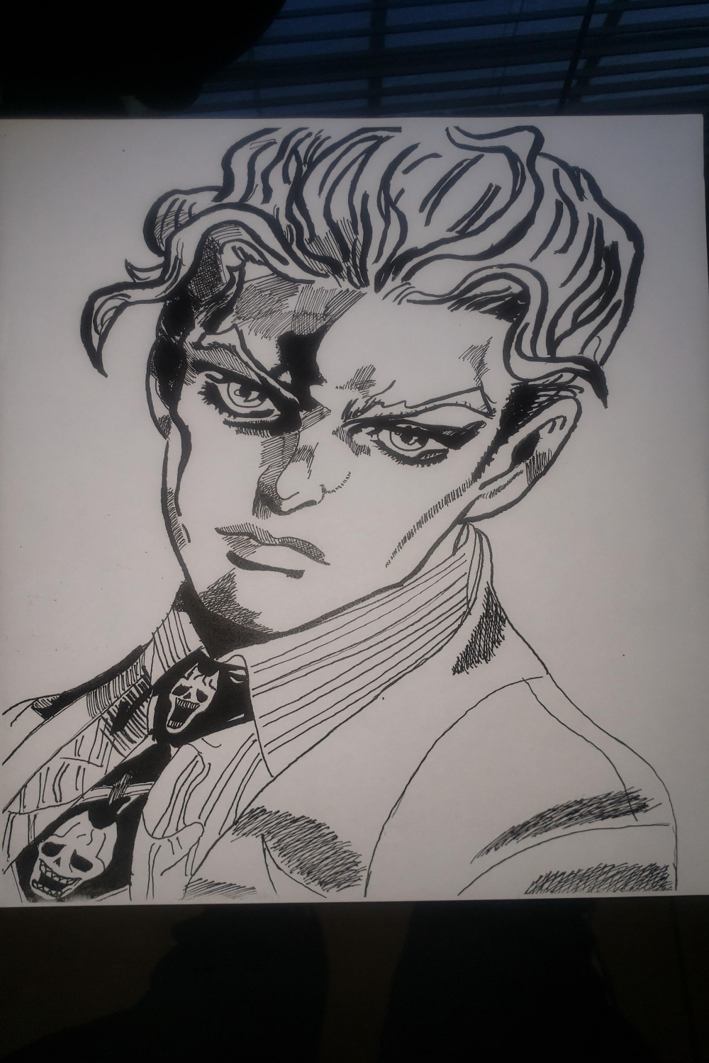 My Drawing Of The Most Handsome Face In The JoJo Verse : r