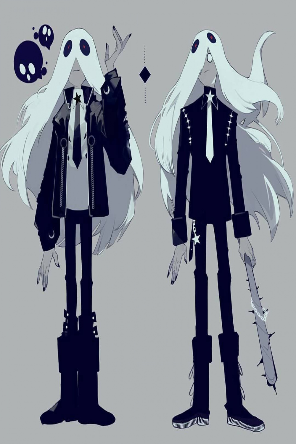 ▵△Nano△▵ on Instagram: “Ghost boy 👻 My Oc Nona