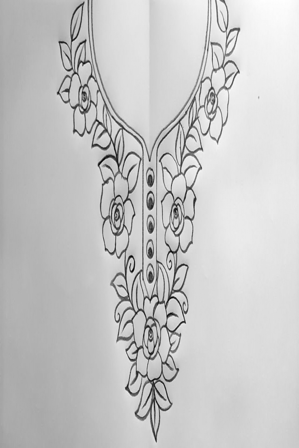 Neck Design For Dress 👗  Hand Embroidery Neck Design  Neckline Design   Kameez kurti Neck