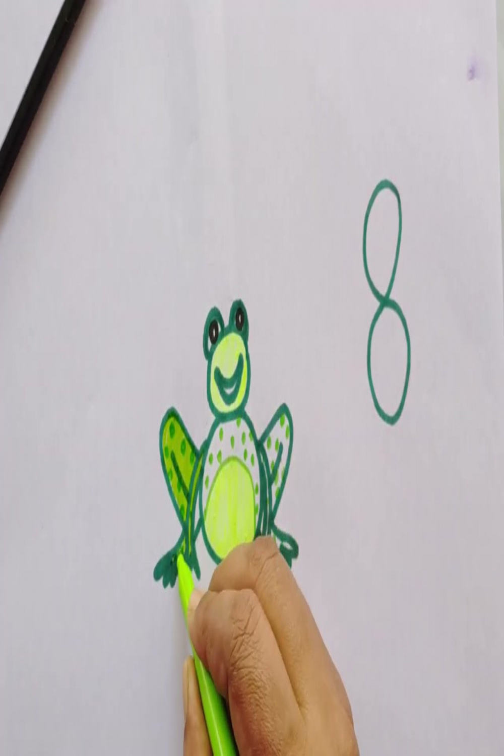 NUMBER DRAWING -  for Frog