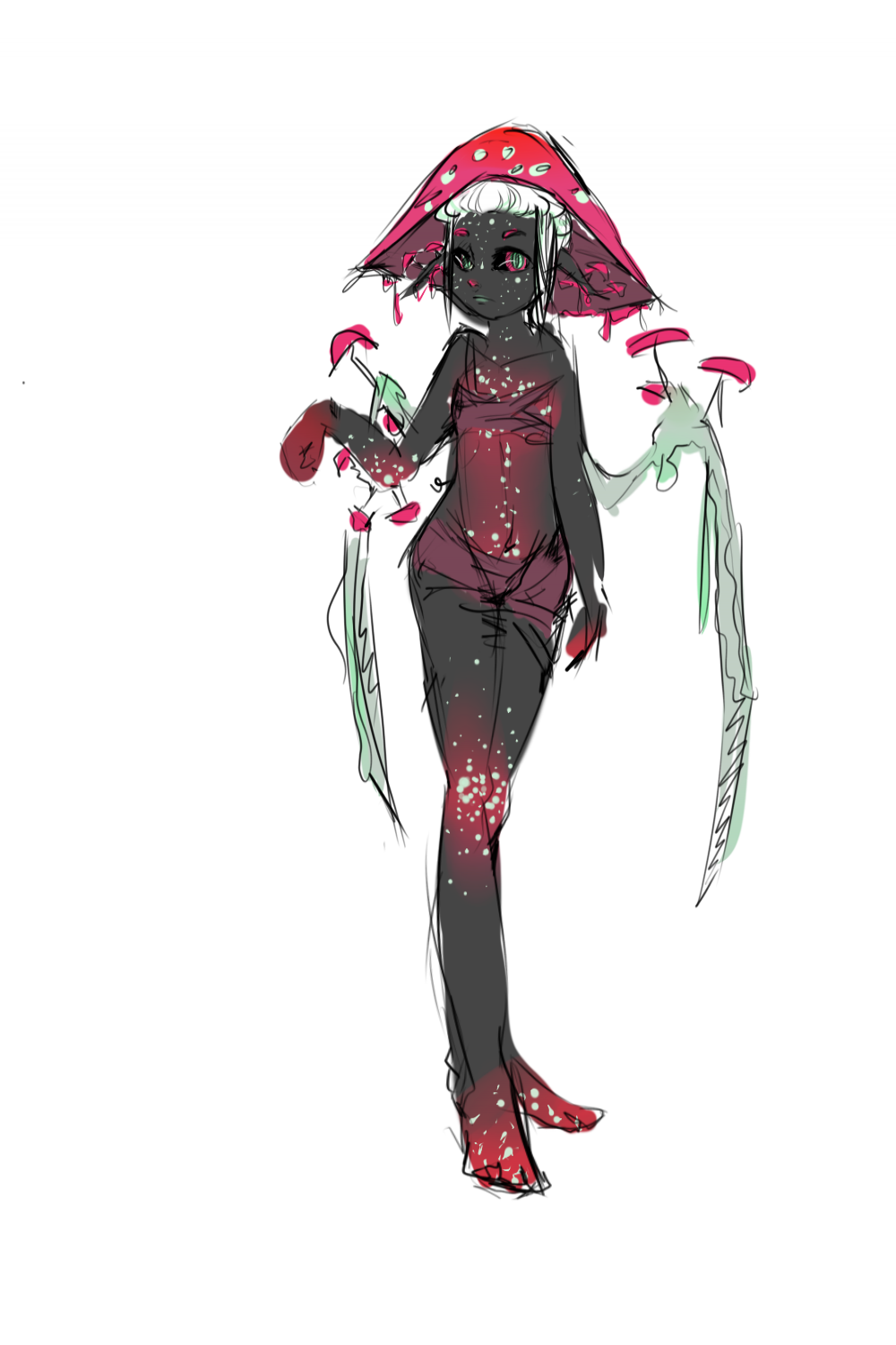 Oc Fungi by SchnellenTod on DeviantArt  Art reference photos