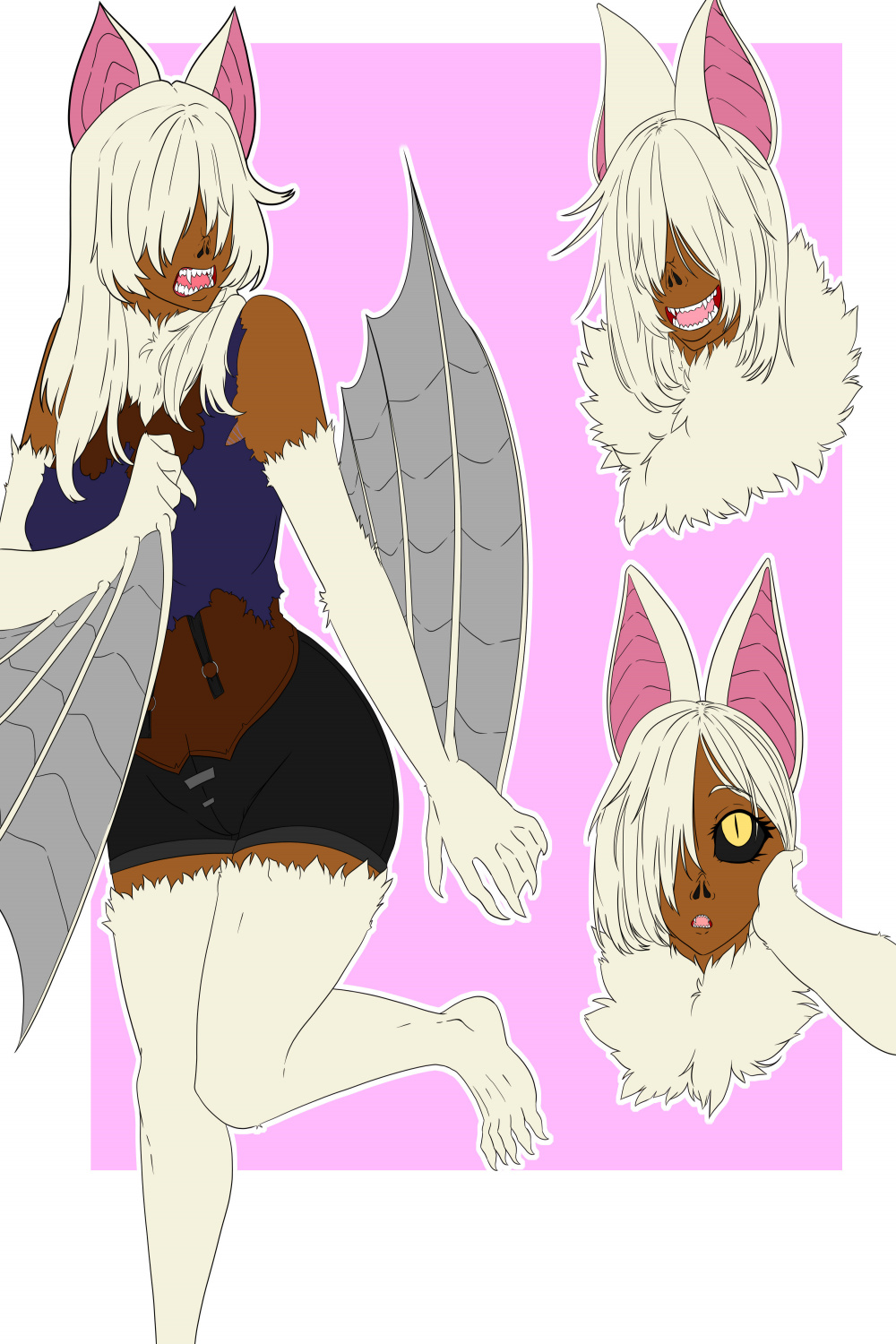 oc] girl bat by RandomRuz on Newgrounds