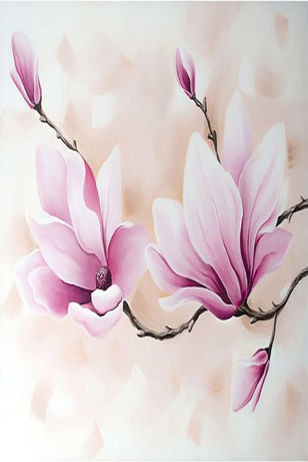 Oil Painting by Numbers Purple Orchid DIY Painting by Numbers on Canvas  Flowers Drawing Number Home Decor Frame for DIY,  x  cm Painting by