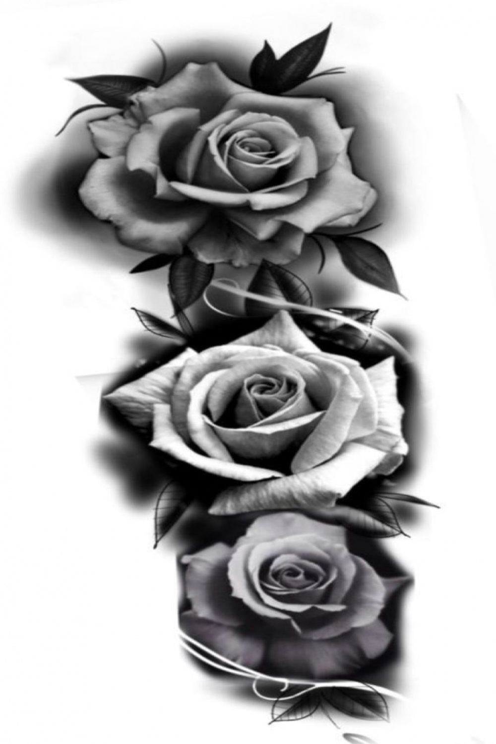 Pin by Aletattoo on Tatuajes  Rose tattoo sleeve, Rose drawing