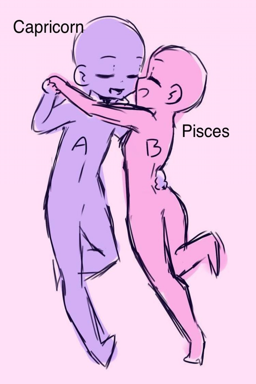 Pin by Anime_LonelynessT^T on Zodiac signs funny  Drawing poses
