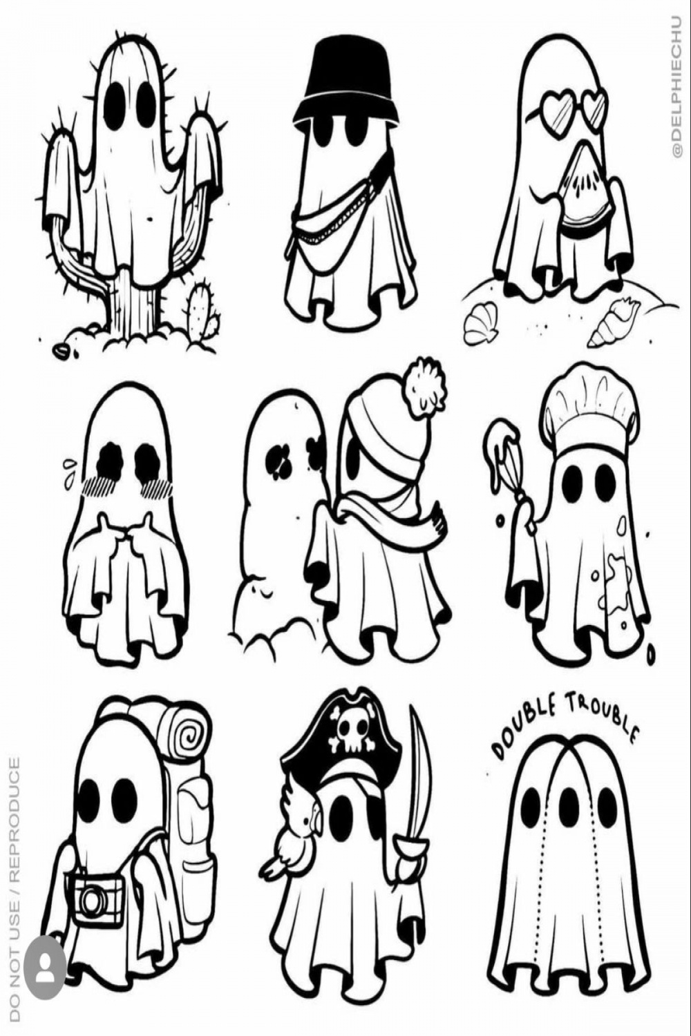 Pin by arishateller on Тату, tattoo  Mini drawings, Ghost tattoo