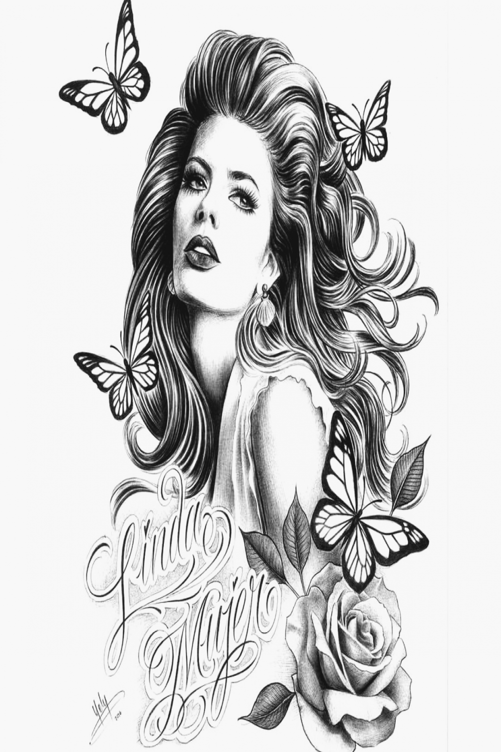 Pin by carol on desenhos  Chicano art tattoos, Chicano art