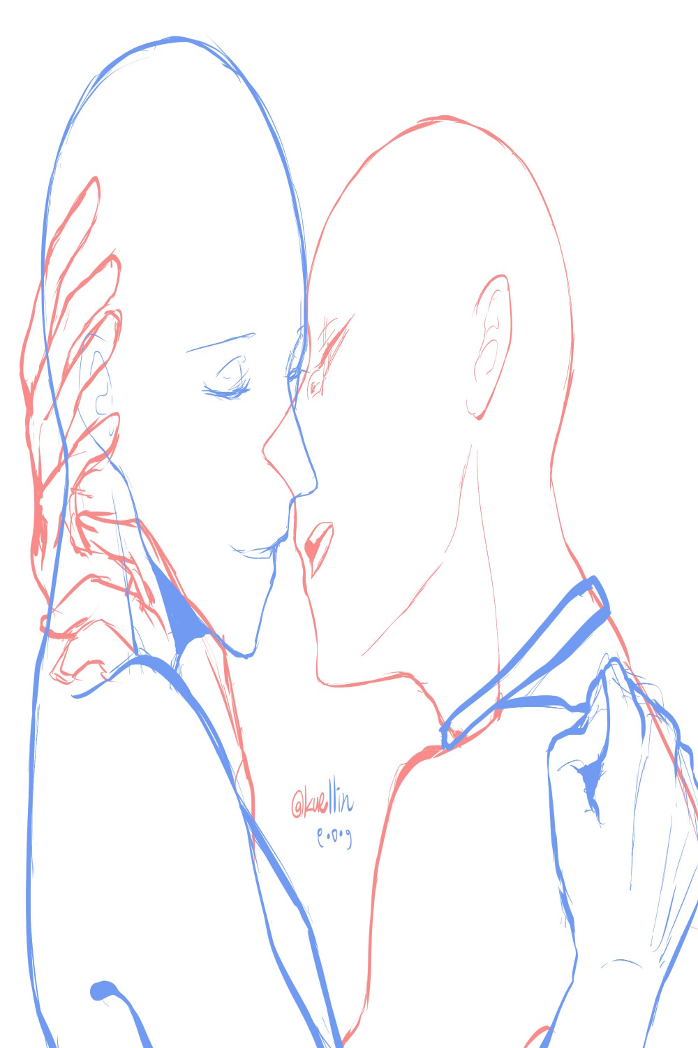 Pin by deep inside on poses  Kissing reference, Kissing poses