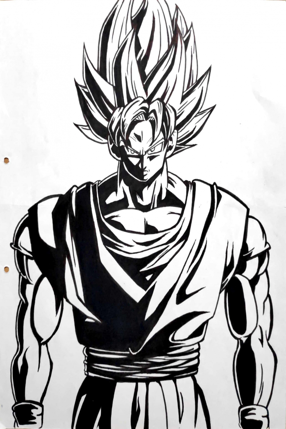 Pin by Draw With Saeed on Painting  Goku super, Goku super saiyan