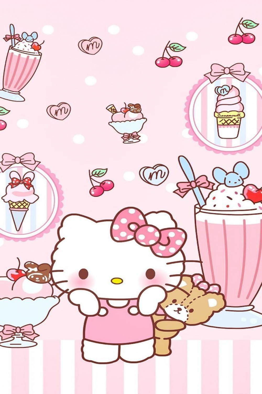 Pin by Ivory Neo on Hello Kitty  Hello kitty backgrounds, Hello