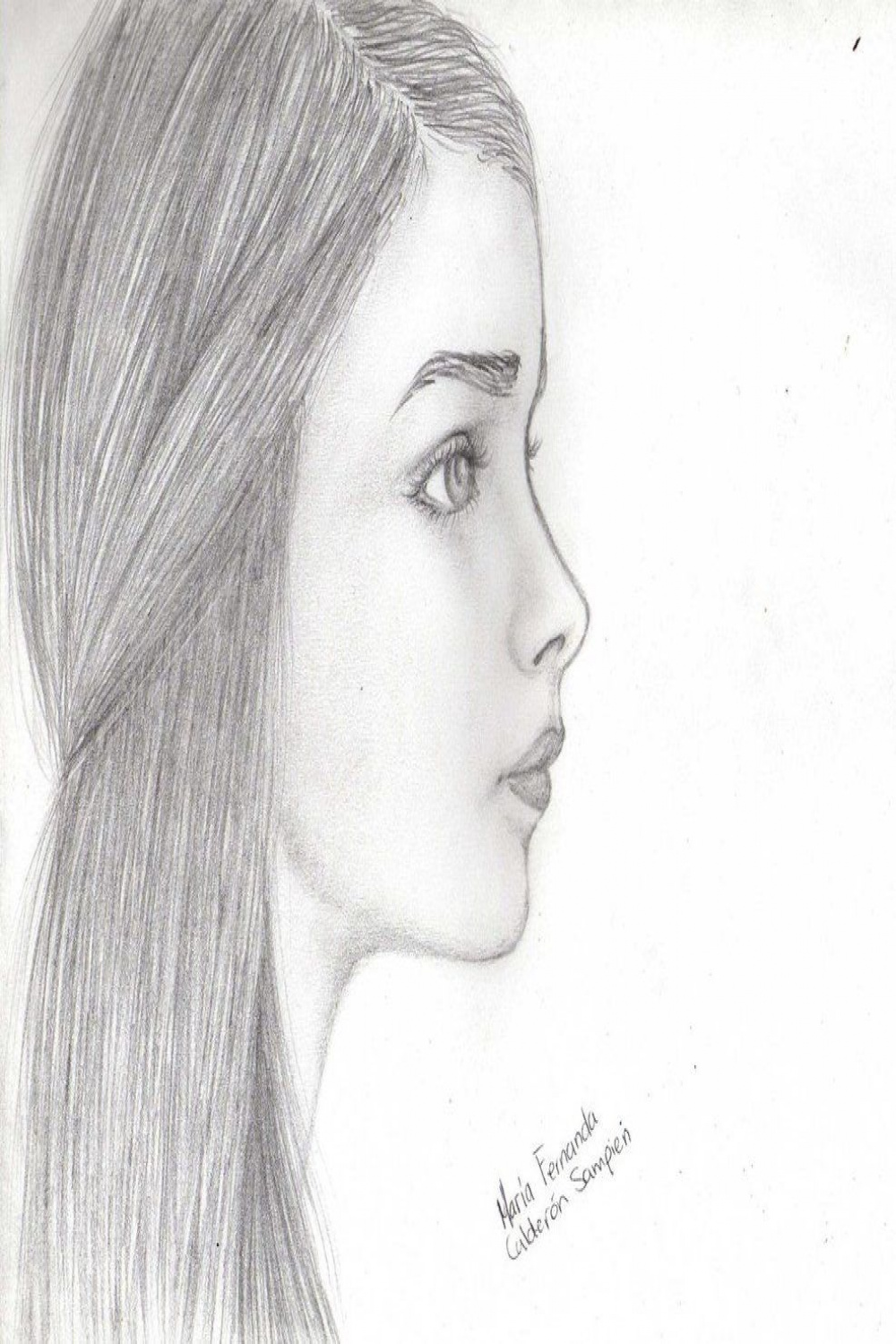 Pin by jthaler on Final Project  Side face drawing, Side view