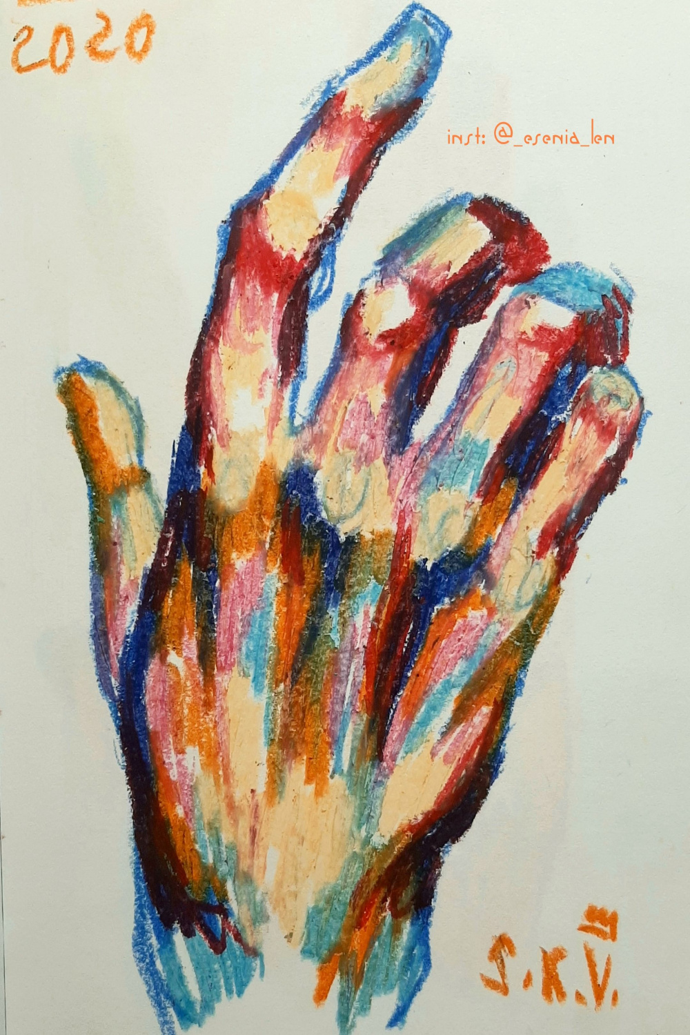 Pin by Ксения on oil pastel  Oil pastel art, Art painting