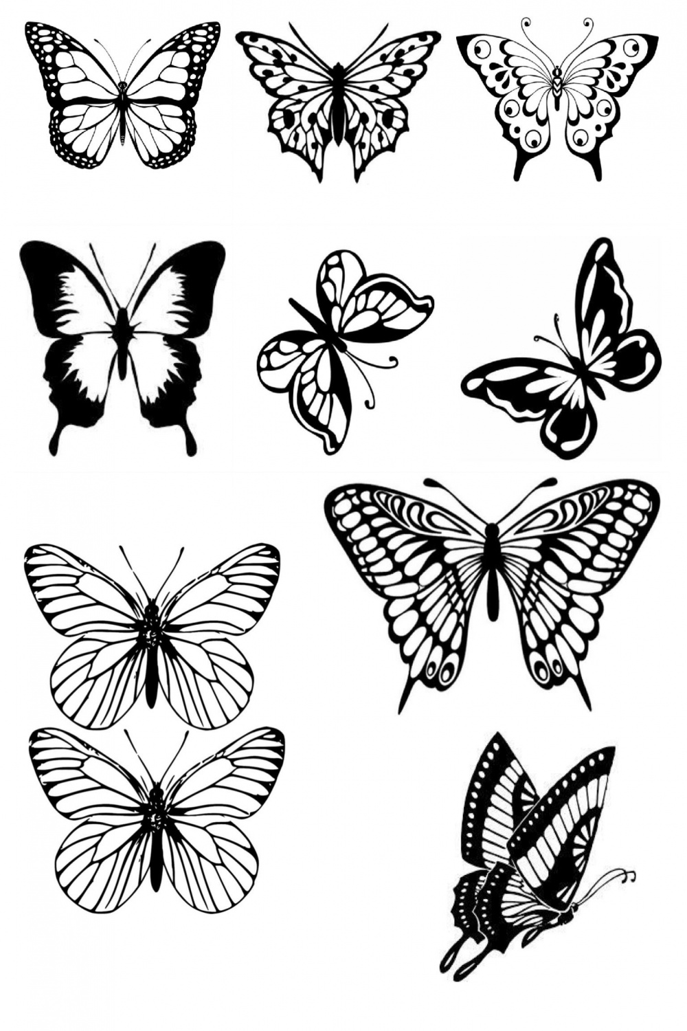 Pin by Sally Galliher on Print  Butterfly tattoo designs