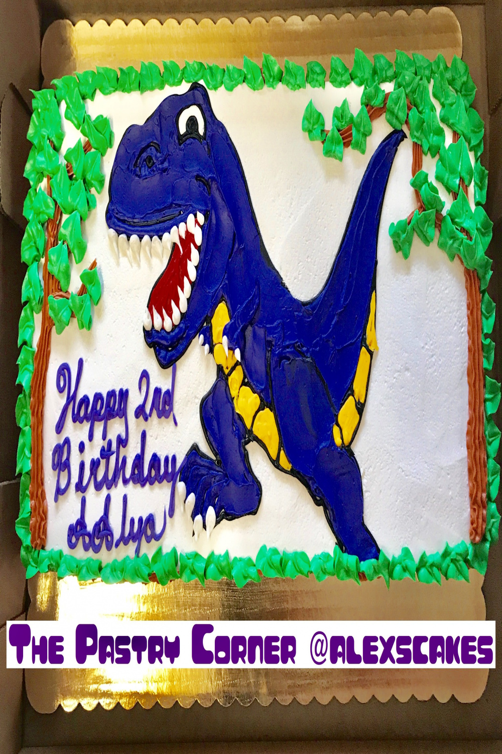 Pin by The Pastry Corner on Cake Drawings  Dino birthday cake