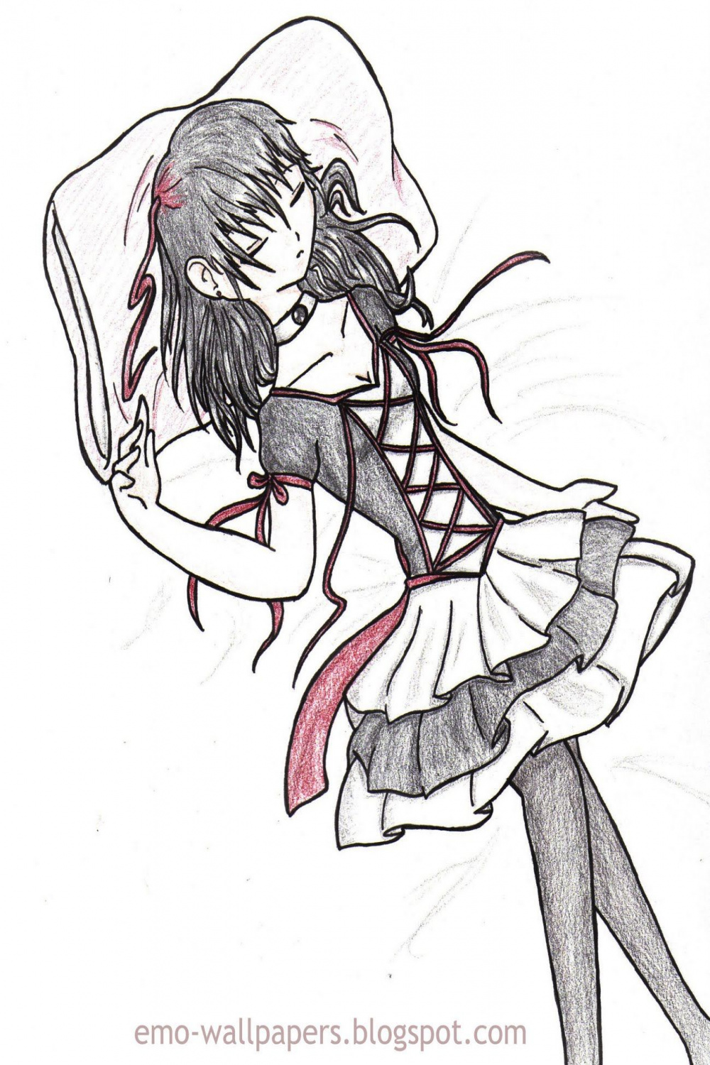 Pin on emo drawings