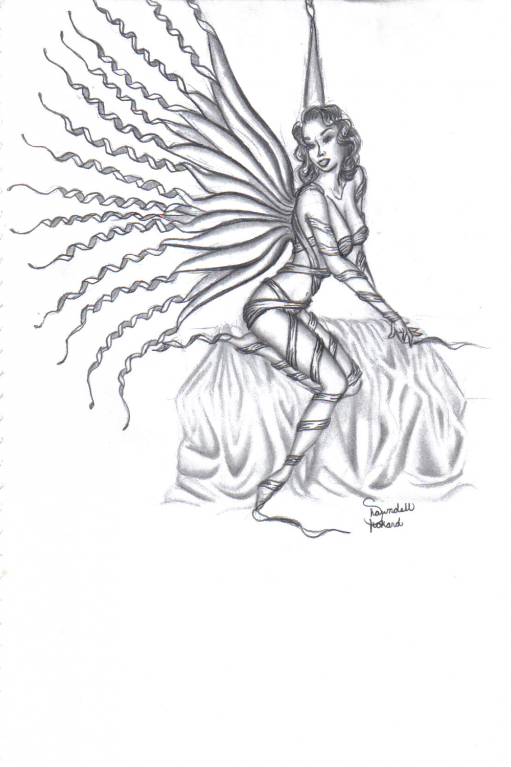 Pin-up Girl fairy  by Rockablilly-babe9 on DeviantArt