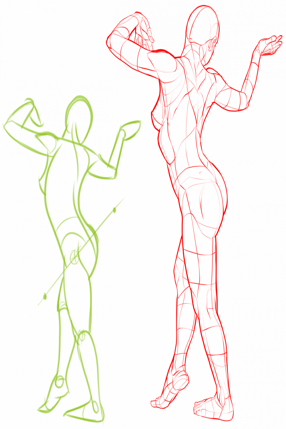Pose Reference — POSE: Female - Standing I use the poses when I do