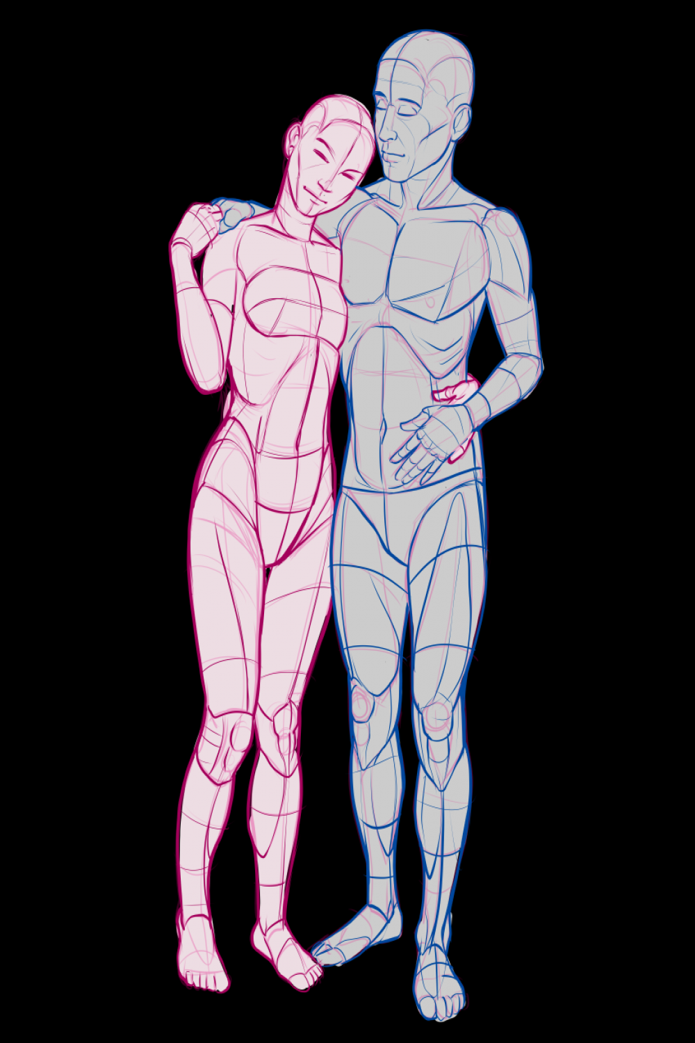 Pose Reference — Pose, Pose: Couples/pregnant/female/male