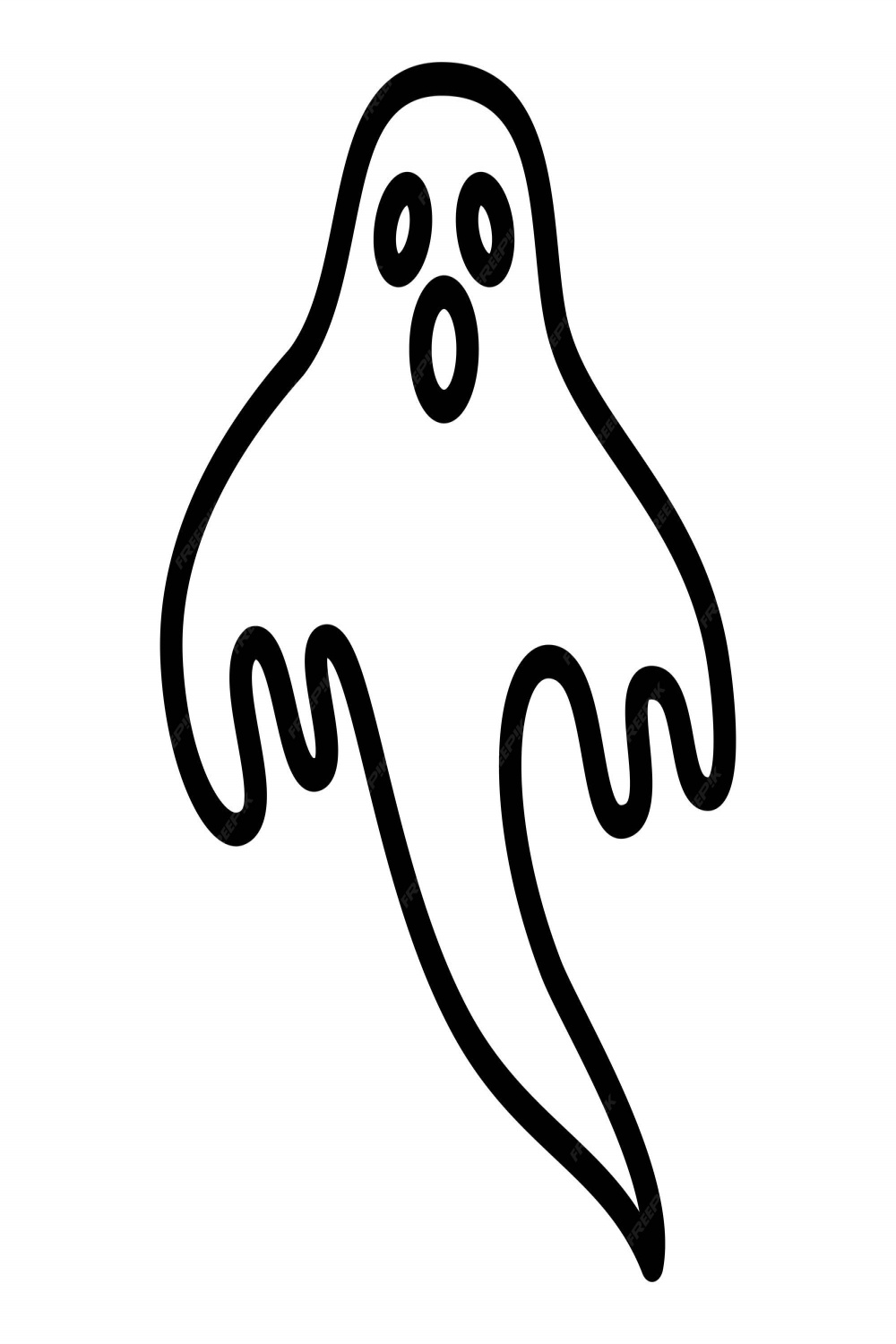 Premium Vector  Halloween ghost icon on transparent background
