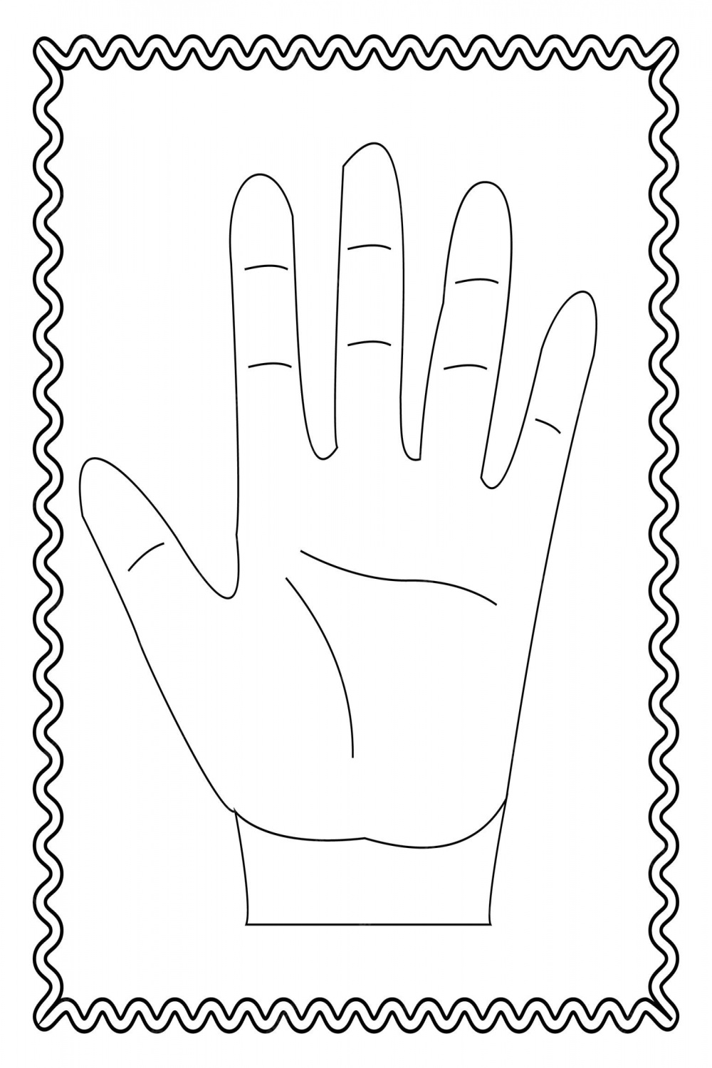 Premium Vector  Kids and toddler hand drawing coloring pages