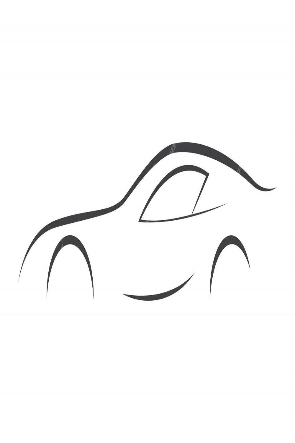 Premium Vector  Minimal car logo design - car icon vector