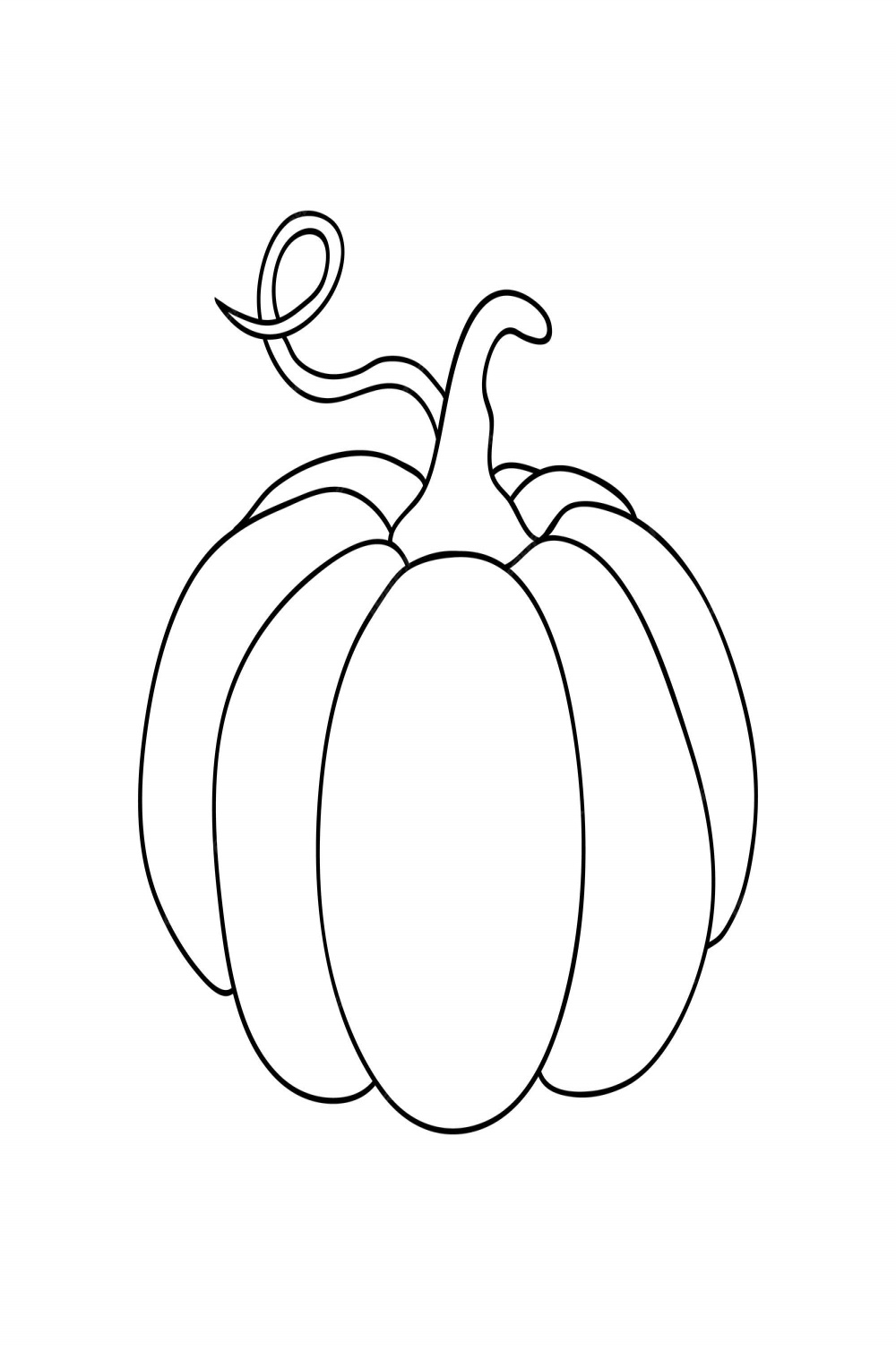 Premium Vector  Pumpkin icon outline in simple line drawings