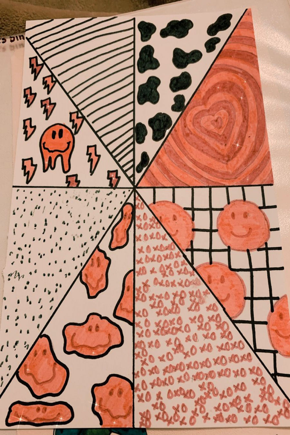 preppy drawing idea!  Easy doodles drawings, Cute easy drawings