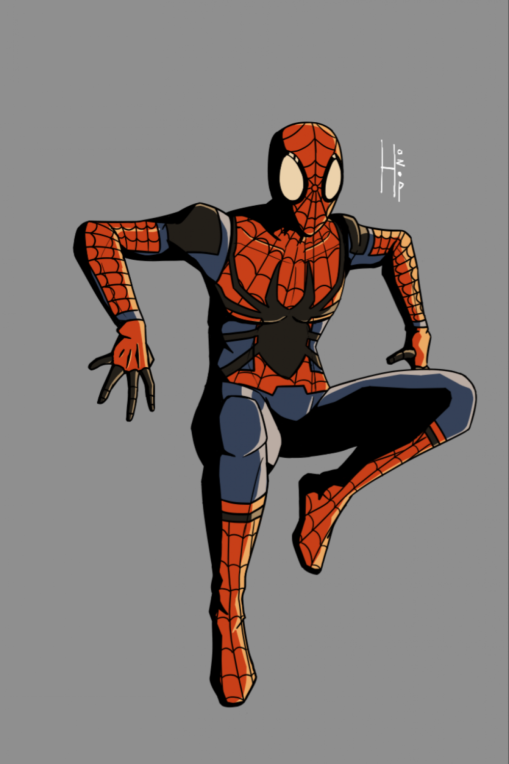 Quick Spider-Man drawing/design (OC) : r/Marvel