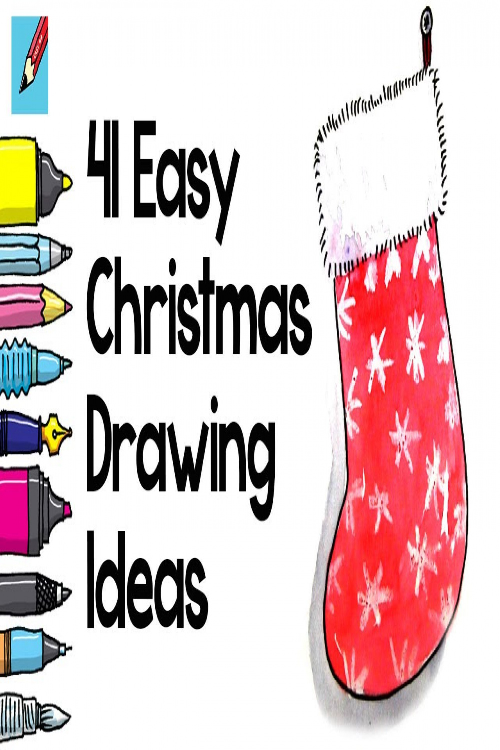 Real Easy Christmas Drawing Ideas