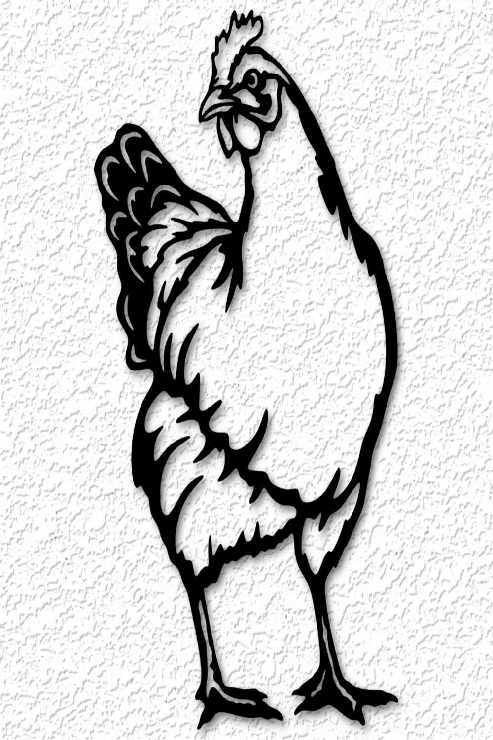 realistic chicken wall art hen wall decor d art animal
