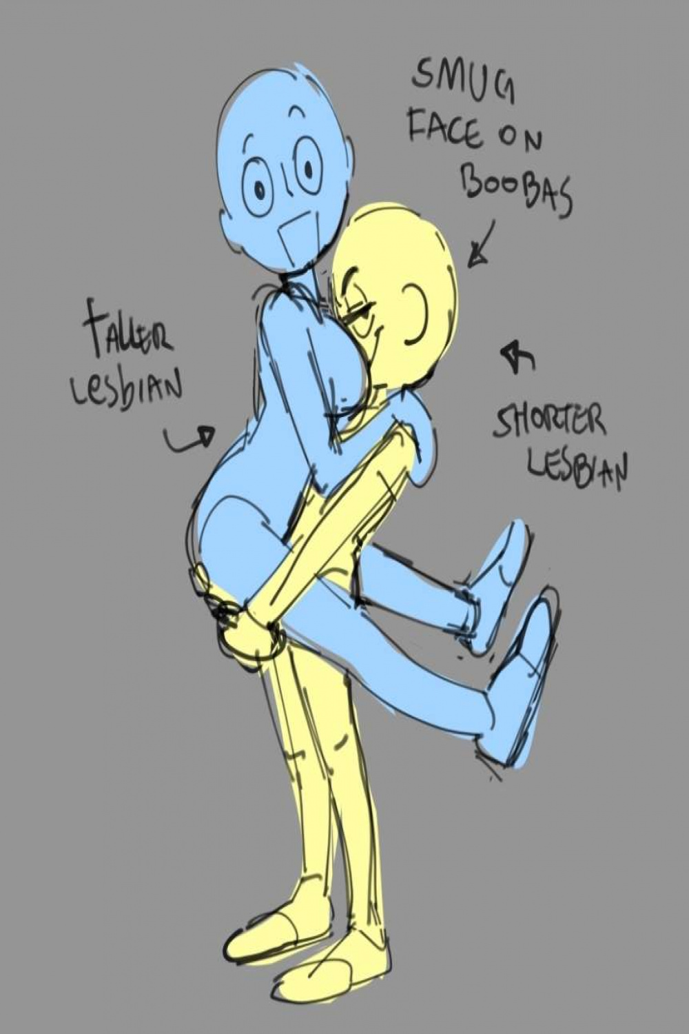 ribeiro 🪐 busy on X: "Had a dream everyone was drawing lesbian