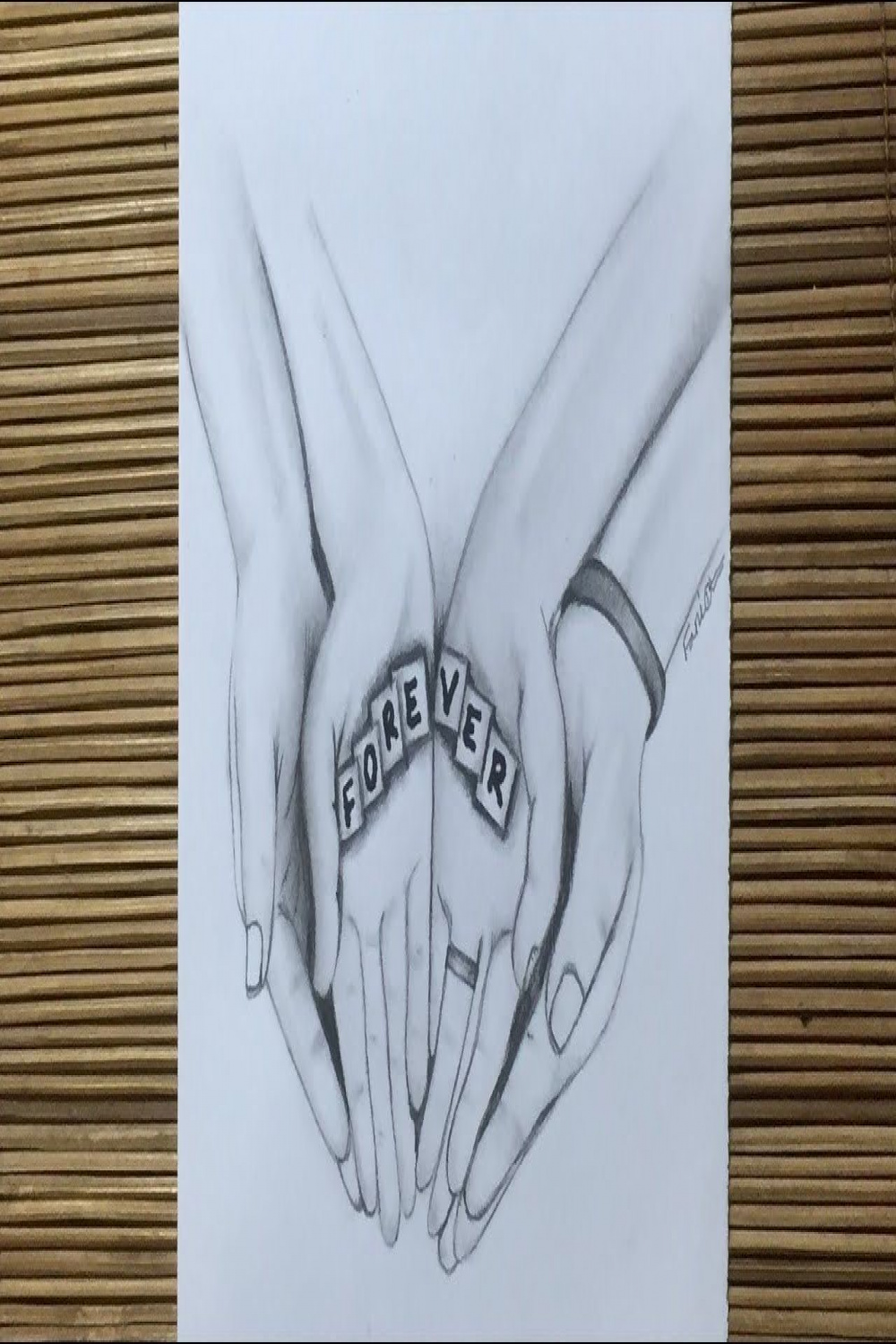 Romantic Couple Drawing