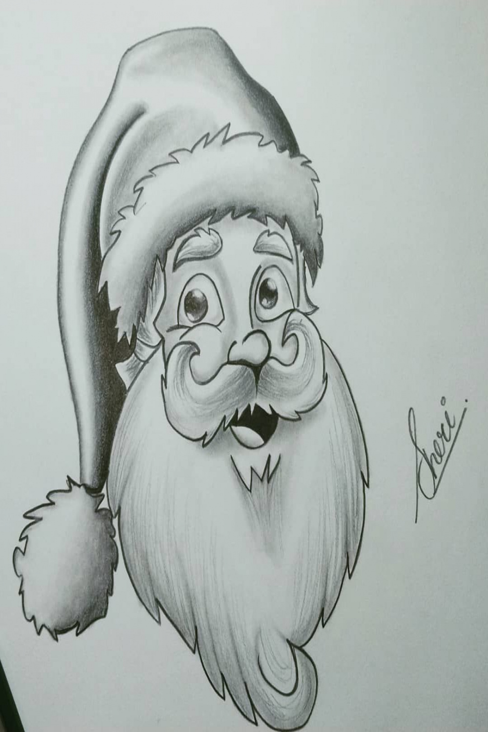 Santa Clous Christmas gifts drawing sketches  Merry christmas