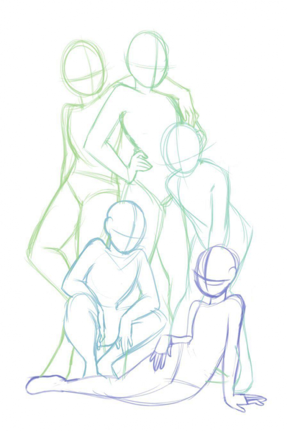 Saw a “draw the squad” pose reference online and I just had to