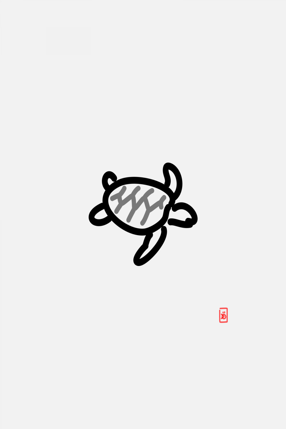 sea turtle  Cute little drawings, Doodle drawings, Cute doodles
