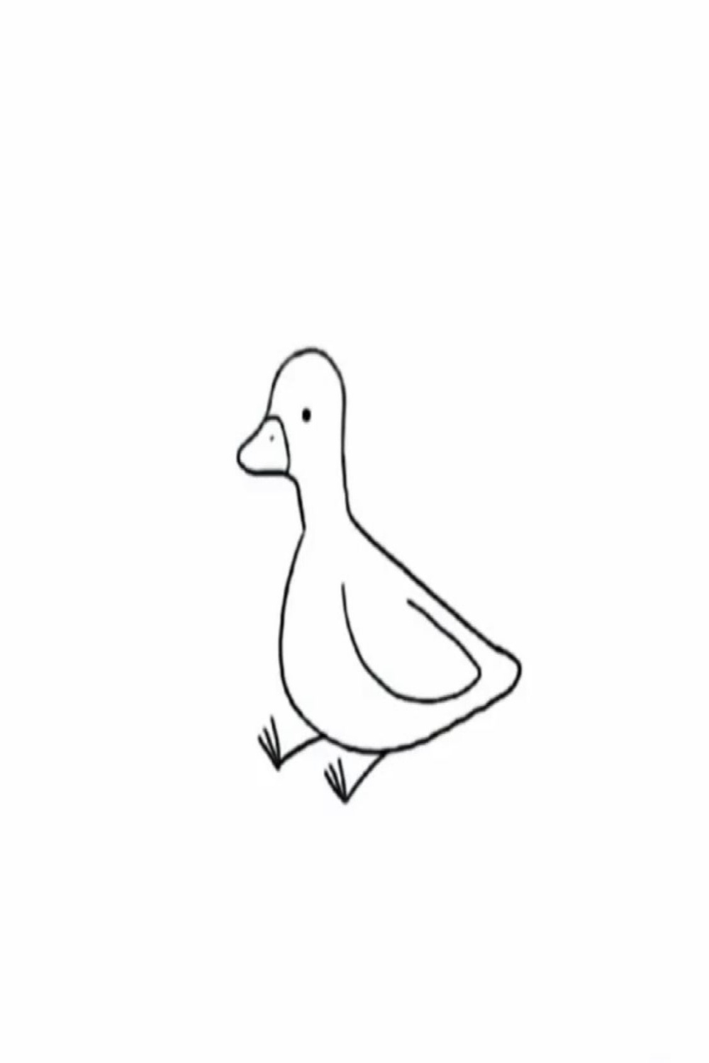Sitting duck  Art drawings simple, Art drawings, Art