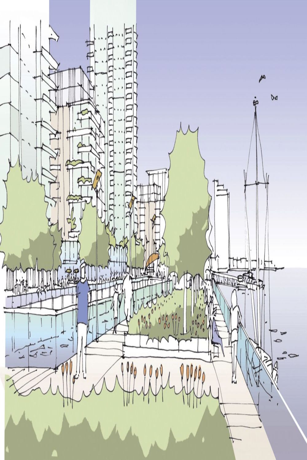 sketch  Urban design graphics, Architecture sketch, Architectural