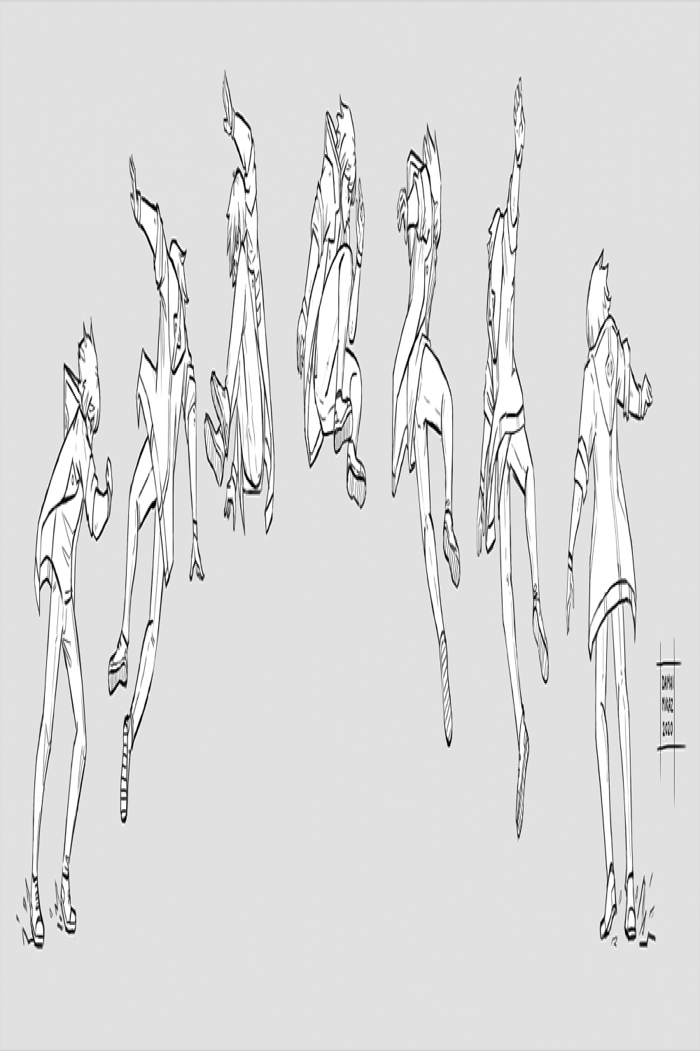 Sketchdump March  [Jump] by DamaiMikaz on DeviantArt