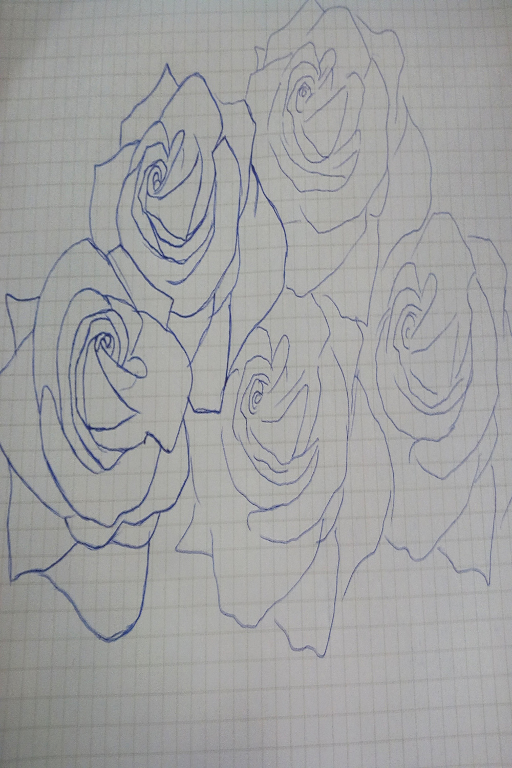 Small Roses Sketch By EdgarsArt Part  — Steemit