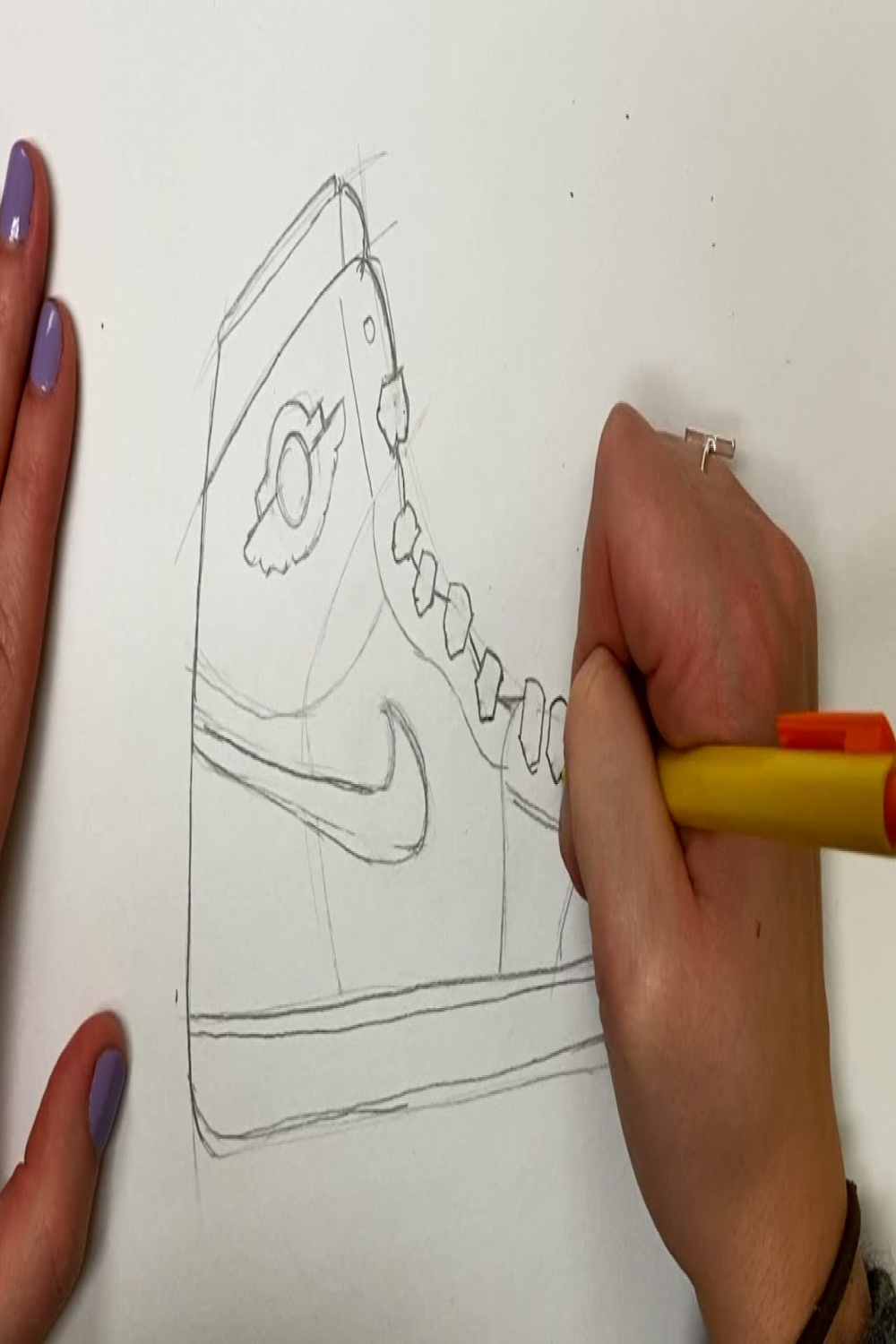 Sneaker Series: How to Draw a Jordan