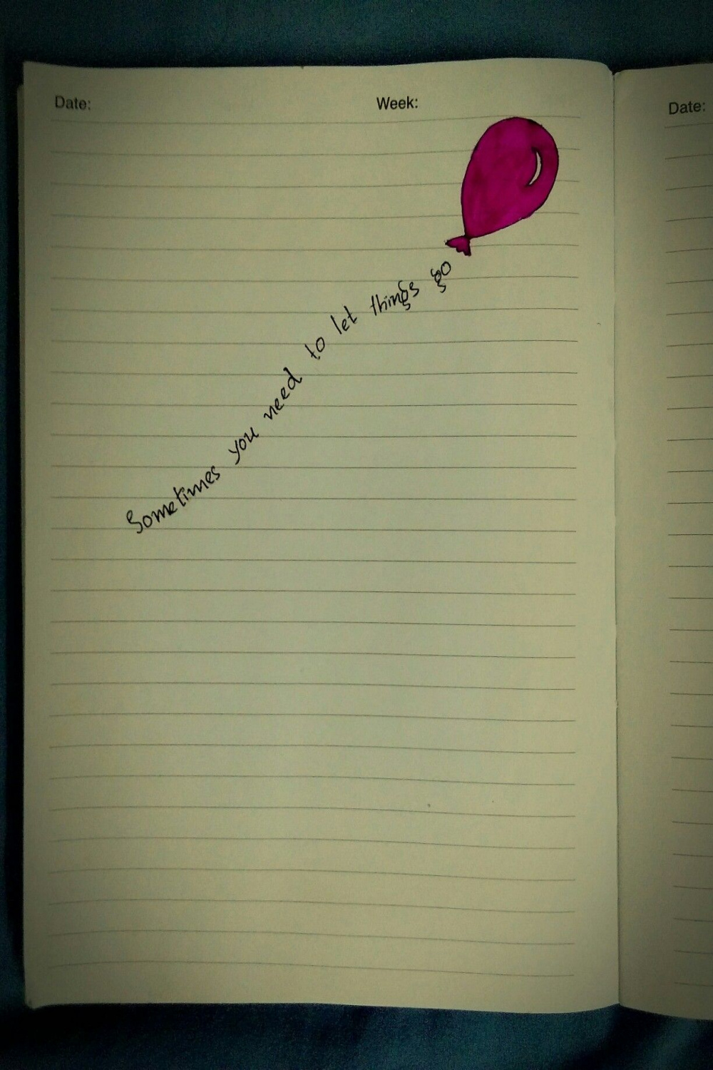Sometimes you need to let things go  #art #simple #drawing