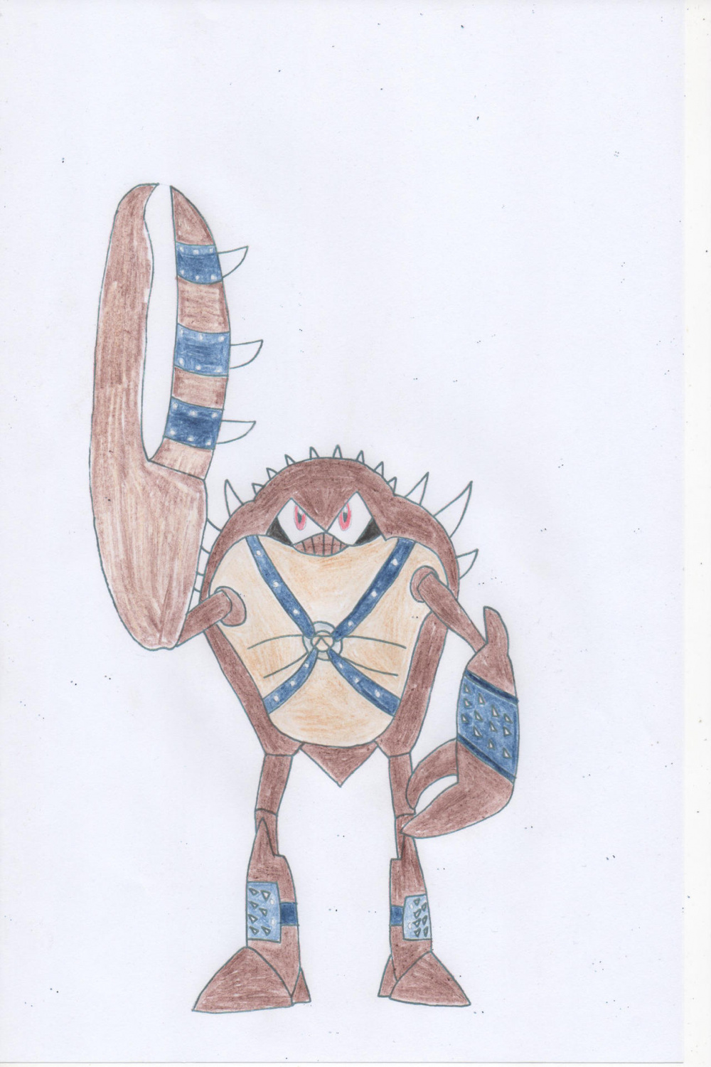 Sonic OC: Axe the Fiddler Crab by gold-ring- on DeviantArt