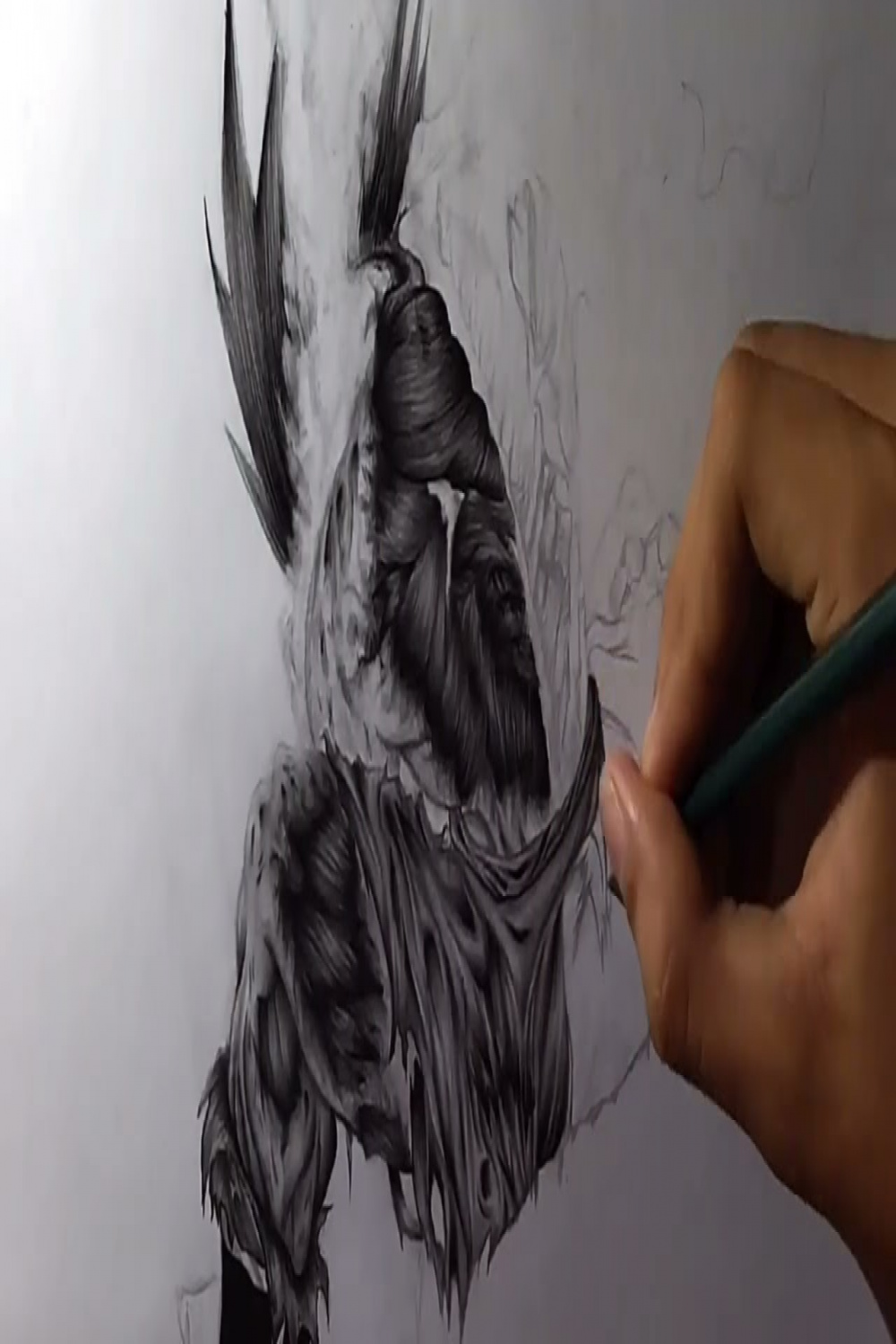 speed drawing goku, dragon ball kakumei
