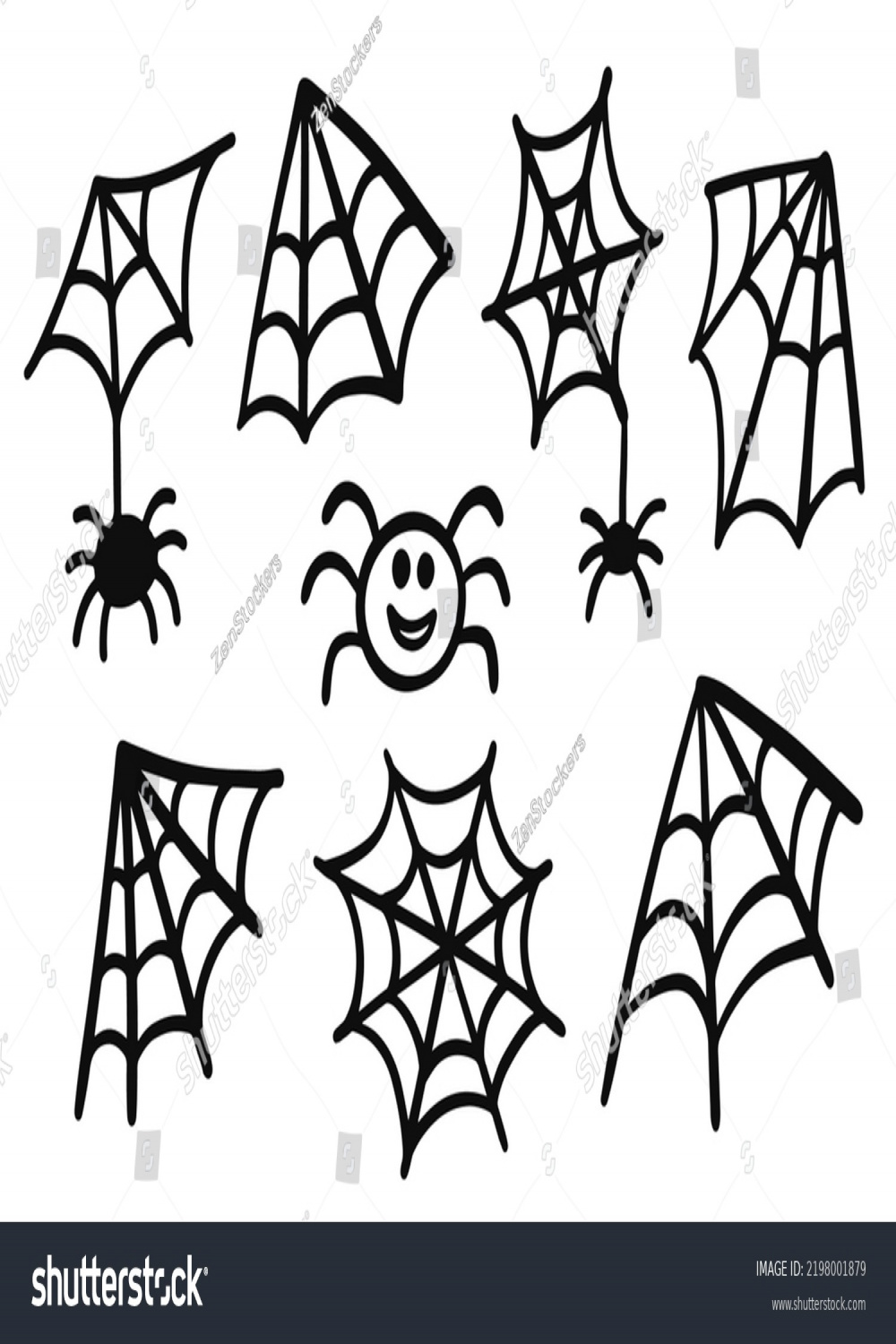 , Spider Doodle Images, Stock Photos, D objects, & Vectors